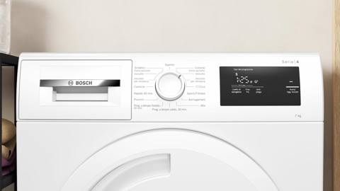 Bosch Serie 4 WTH83057II Asciugatrice a pompa di calore 7 kg Classe F