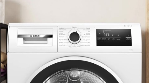 Bosch Serie 4 WTH85208II Asciugatrice a pompa di calore 8 kg Bianco