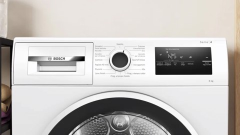 Bosch Serie 4 WTH85208II Asciugatrice a pompa di calore 8 kg Bianco