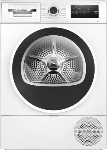 Bosch Serie 4 WTH85218II Asciugatrice a pompa di calore 8 kg Bianco