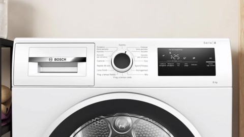 Bosch Serie 4 WTH85218II Asciugatrice a pompa di calore 8 kg Bianco
