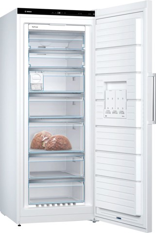 Bosch Serie 6 GSN54AWDV Congelatore Verticale da libera installazione 176 x 70 cm Bianco Classe D