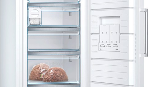Bosch Serie 6 GSN54AWDV Congelatore Verticale da libera installazione 176 x 70 cm Bianco Classe D