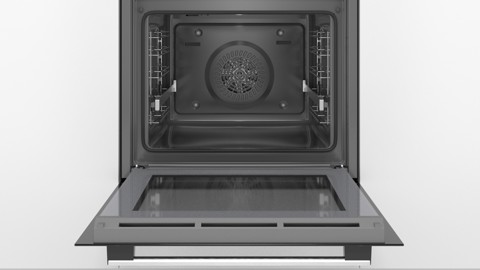 Bosch Serie 6 HRG5180S0 forno 71 L 3600 W A Nero, Acciaio inossidabile