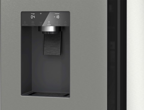 Bosch Serie 6 KFD96APEA frigorifero side-by-side Libera installazione 574 L E Acciaio inox