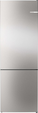 Bosch Serie 6 KGN494ICF , Frigorifero combinato da libera installazione, 203 x 70 cm, Acciaio spazzolato anti-impronta Classe C