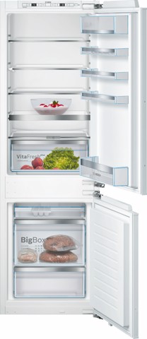Bosch Serie 6 KIS86AFE0 Frigorifero Combinato da incasso 177,2 x 55,8 cm Classe E