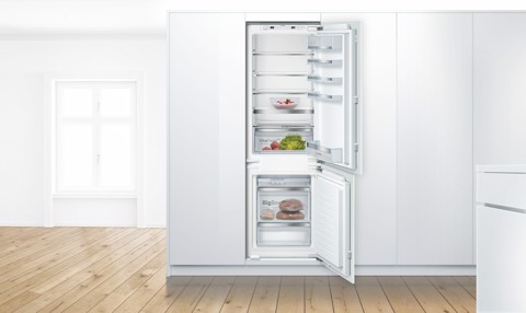 Bosch Serie 6 KIS86AFE0 Frigorifero Combinato da incasso 177,2 x 55,8 cm Classe E