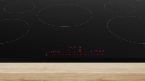 Bosch Serie 6 PIV831HB1E Piano cottura a induzione 80 cm 5 zone standard Nero