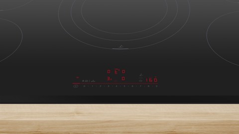 Bosch Serie 6 PIV931HC1E , Piano cottura a induzione, 90 cm, Nero, senza profili