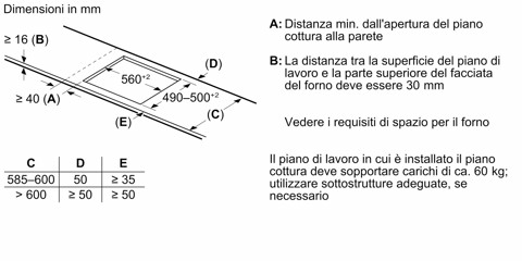 Bosch Serie 6 PIX631HC1E Piano cottura a induzione 60 cm FlexInduction Nero