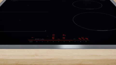 Bosch Serie 6 PVS645HB1E Piano cottura a induzione 60 cm CombInduction Nero