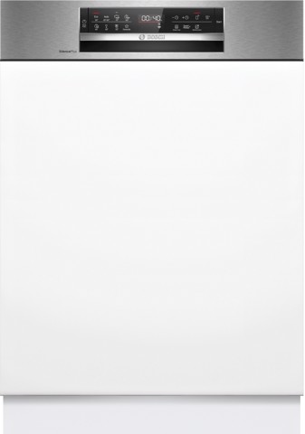 Bosch Serie 6 SMI6ECS12E Lavastoviglie da incasso con frontalino 14 coperti Acciaio spazzolato Classe A