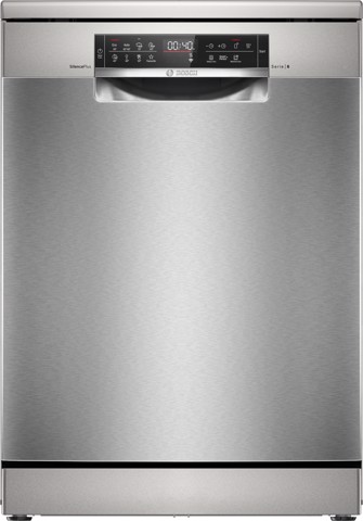 Bosch Serie 6 SMS6ECI12E Lavastoviglie da libera installazione 60 cm Acciaio spazzolato anti-impronta Classe A