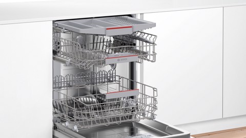 Bosch Serie 6 SMV6YCX02E Lavastoviglie da incasso a scomparsa totale 14 coperti Classe A