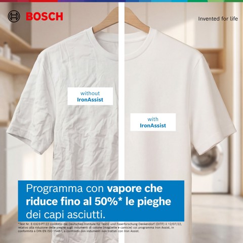 Bosch Serie 6 WGG244ZRIT Lavatrice a carica frontale 9kg 1400g/min Antracite Classe A