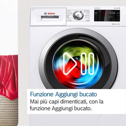 Bosch Serie 6 WGG254Z0II Lavatrice a carica frontale 10kg 1400g/min Bianco Classe A