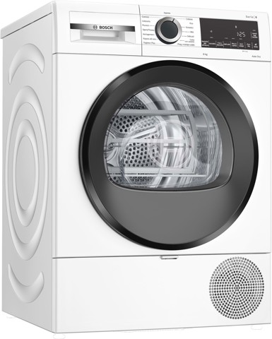 Bosch Serie 6 WQG233D1II asciugatrice Libera installazione Caricamento frontale 8 kg Bianco