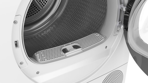 Bosch Serie 6 WQG233D1II asciugatrice Libera installazione Caricamento frontale 8 kg Bianco