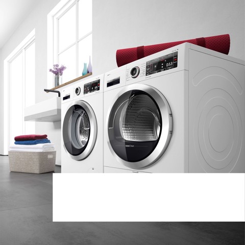 Bosch Serie 6 WQG233D1II asciugatrice Libera installazione Caricamento frontale 8 kg Bianco