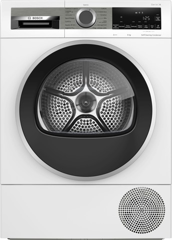 Bosch Serie 6 WQG235C0IT Asciugatrice a pompa di calore 8 kg Bianco