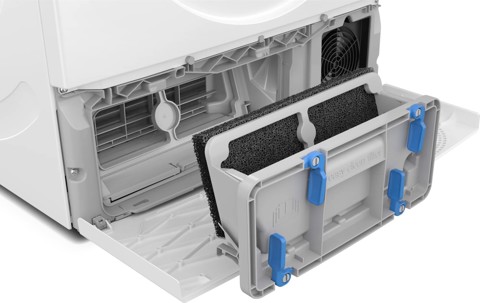 Bosch Serie 6 WQG243C0II Asciugatrice a pompa di calore 9 kg Bianco