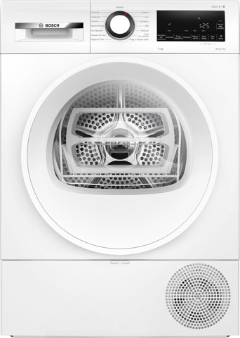 Bosch Serie 6 WQG243D6IT asciugatrice Libera installazione Caricamento frontale 9 kg Bianco