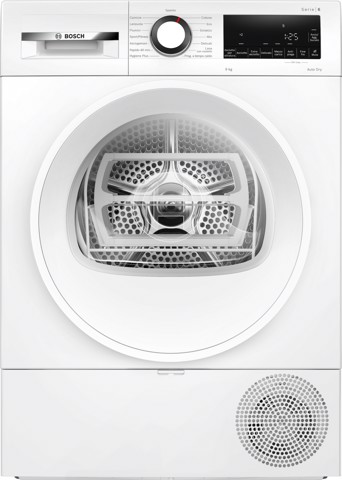Bosch Serie 6 WQG243D6IT asciugatrice Libera installazione Caricamento frontale 9 kg Bianco