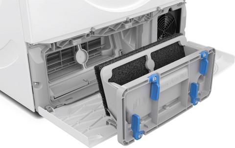 Bosch Serie 6 WQG243D6IT asciugatrice Libera installazione Caricamento frontale 9 kg Bianco