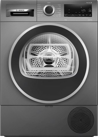 Bosch Serie 6 WQG243DRII Asciugatrice a pompa di calore 9 kg Antracite