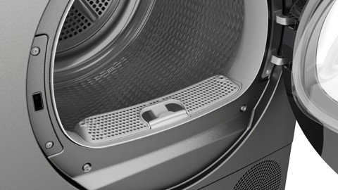 Bosch Serie 6 WQG243DRII Asciugatrice a pompa di calore 9 kg Antracite