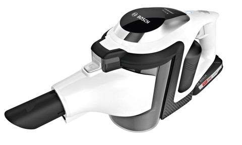 Bosch Serie 8 BBS812PCK aspirapolvere senza filo Senza sacchetto Bianco