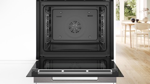 Bosch Serie 8 HBG7341B2 Forno multifunzione Air Fry Nero Classe A+