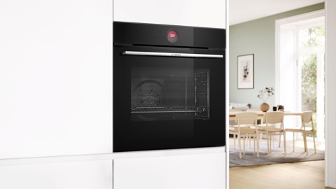 Bosch Serie 8 HBG7721B2 Forno multifunzione Pirolitico Air Fry Nero Classe A+