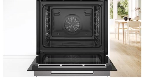 Bosch Serie 8 HSG7261B1 Forno a vapore Air Fry Nero Classe A+