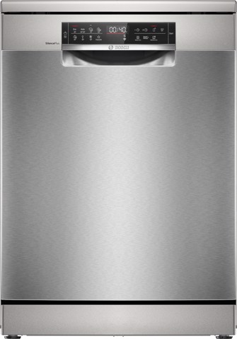 Bosch Serie 8 SMS8ECI02E Lavastoviglie da libera installazione 60 cm Acciaio spazzolato anti-impronta Classe A
