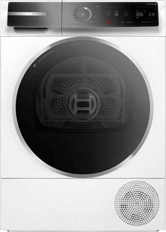 Bosch Serie 8 WQB246C0II Asciugatrice a pompa di calore 9 kg Bianco
