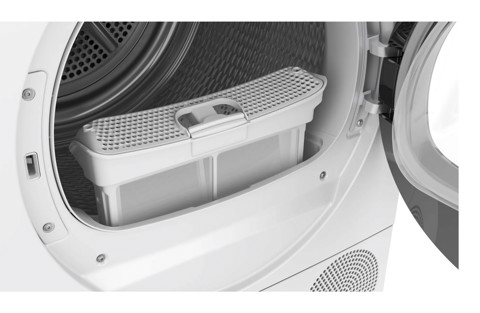 Bosch Serie 8 WQB246C0II Asciugatrice a pompa di calore 9 kg Bianco