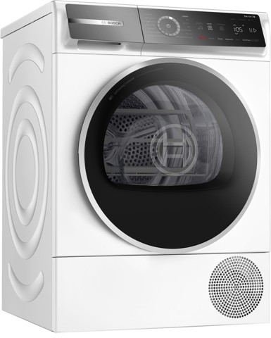 Bosch Serie 8 WQB246D0II asciugatrice Libera installazione Caricamento frontale 9 kg Bianco