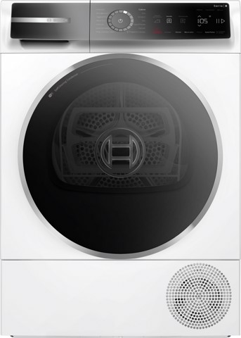 Bosch Serie 8 WQB246D0II asciugatrice Libera installazione Caricamento frontale 9 kg Bianco