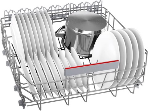 Bosch SMP4ECC72S Serie 4 Lavastoviglie da incasso sottopiano 14 coperti Acciaio nero spazzolato anti-impronta Classe A