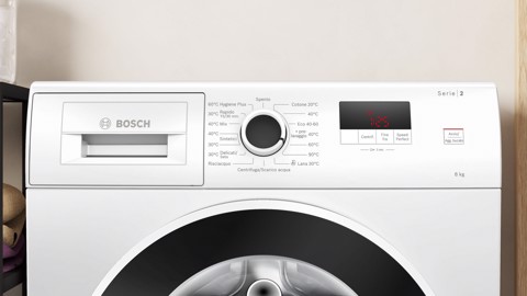 Bosch WGE03201IT Serie 2 Lavatrice a carica frontale 8kg 1200g/min Bianco A