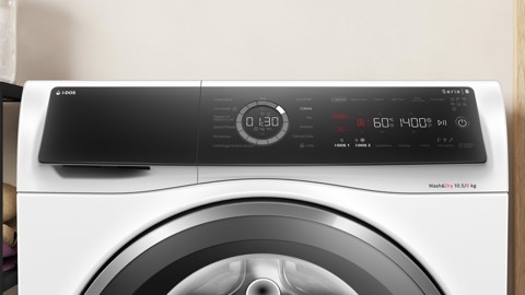 Bosch WNC254A0IT lavasciuga Libera installazione Caricamento frontale Bianco D