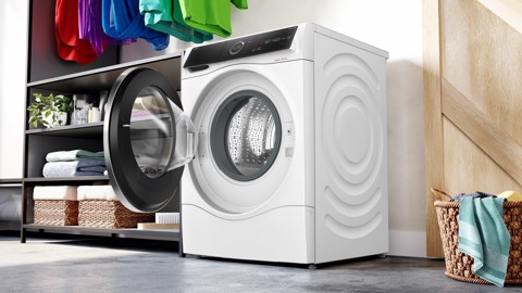 Bosch WNC254A0IT Serie 8 Lavasciuga 10.5/6 kg 1400g/min Bianco Classe D/A