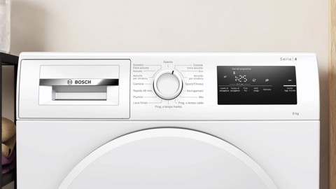 Bosch WTH83208II Serie 4 Asciugatrice a pompa di calore 8 kg Bianco