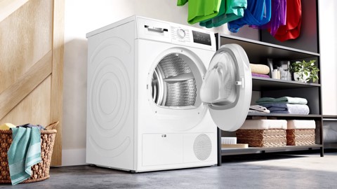Bosch WTH83208II Serie 4 Asciugatrice a pompa di calore 8 kg Bianco