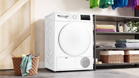 Bosch WTH83208II Serie 4 Asciugatrice a pompa di calore 8 kg Bianco