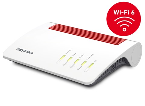 Box FRITZ! 7590 AX router wireless Gigabit Ethernet Dual-band (2.4 GHz/5 GHz) Bianco