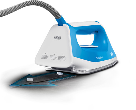 Braun CareStyle 1 IS 1012 BL 2400 W 1,5 L Ceramica Blu, Bianco