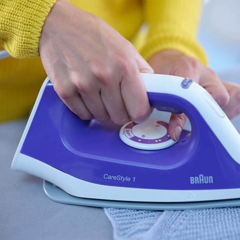 Braun CareStyle 1 IS 1012 BL 2400 W 1,5 L Ceramica Blu, Bianco